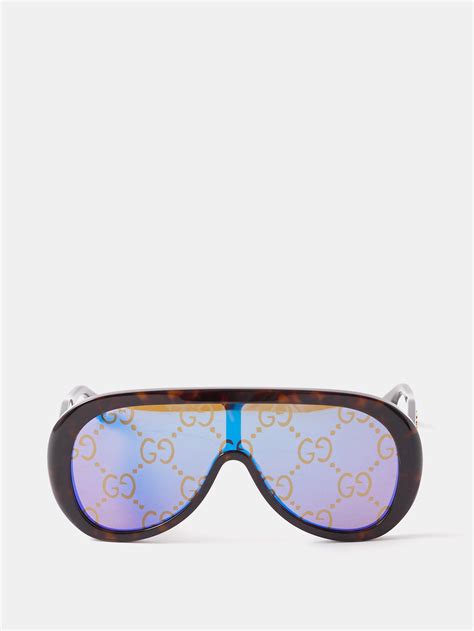 gucci sunglasses mask frame|authentic Gucci mask sunglasses.